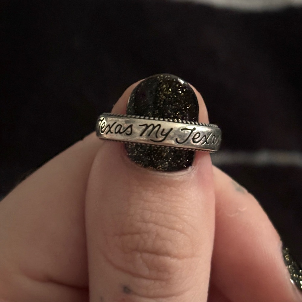 [James Avery] RETIRED Texas My Texas Band, size 5.5